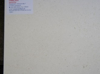 Limestone Crema Perla, geschliffen